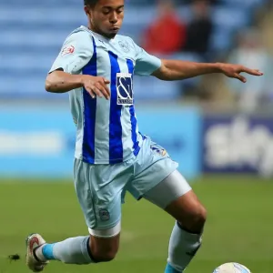 Grant Ward in Action: Coventry City vs Leyton Orient, Sky Bet League One at Ricoh Arena