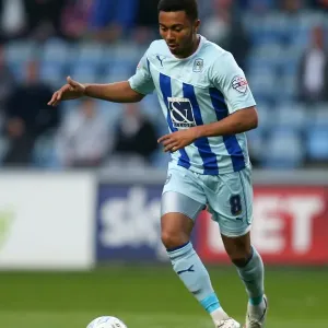 Grant Ward in Action: Coventry City vs Oldham Athletic, Sky Bet League One, Ricoh Arena