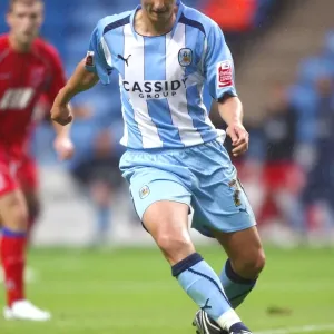 Guillaume Beuzelin in Action: Coventry City vs Aldershot Town in Carling Cup Round 1 at Ricoh Arena Guillaume Beuzelin in Action: Coventry City vs Aldershot Town in Carling Cup Round 1 at Ricoh Arena