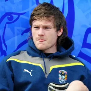 Gunnarsson's Battle: Leicester City vs. Coventry City in Championship Clash at The Walkers Stadium Gunnarsson's Battle: Leicester City vs. Coventry City in Championship Clash at The Walkers Stadium
