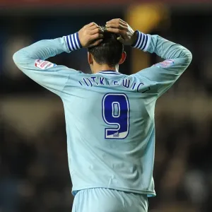 Heartbreaking Moment: Lukas Jutkiewicz's Disappointment After Coventry City's Defeat Against Millwall (Npower Championship, 01-11-2011) Heartbreaking Moment: Lukas Jutkiewicz's Disappointment After Coventry City's Defeat Against Millwall (Npower Championship, 01-11-2011)