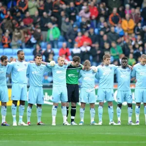 Honoring Coventry's Resilient Past: A Moment of Silence at Coventry City vs. West Ham United (November 19, 2011) Honoring Coventry's Resilient Past: A Moment of Silence at Coventry City vs. West Ham United (November 19, 2011)