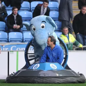 Hovercraft Ride with Sky Blue Sam: Unique Coventry City Football Club Half-Time Entertainment vs Southampton (Npower Championship, 2011) Hovercraft Ride with Sky Blue Sam: Unique Coventry City Football Club Half-Time Entertainment vs Southampton (Npower Championship, 2011)