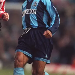 Coventry City vs Sunderland 90s Match Print Coventry City vs Sunderland 90s Match Print