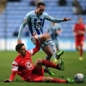 Intense Battle: Jim O'Brien vs Mathieu Baudry in Sky Bet League One Clash