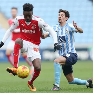 Intense Clash: Coventry City vs Fleetwood Town in Sky Bet League One at Ricoh Arena Intense Clash: Coventry City vs Fleetwood Town in Sky Bet League One at Ricoh Arena