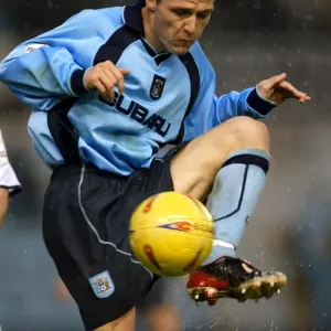 Intense Clash: Coventry City vs Preston North End (November 30, 2001) - Nationwide League Division One Soccer Match Intense Clash: Coventry City vs Preston North End (November 30, 2001) - Nationwide League Division One Soccer Match