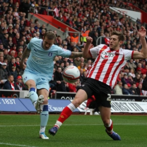 Intense Rivalry: Baker vs. Lallana - Coventry City vs. Southampton Championship Showdown (2012)