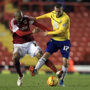 Intense Rivalry: Billy Daniels vs Marvin Elliott at Ashton Gate (Sky Bet League One) Intense Rivalry: Billy Daniels vs Marvin Elliott at Ashton Gate (Sky Bet League One)