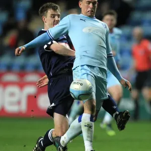 Intense Rivalry: Cody McDonald vs. Tony Craig Clash in Coventry City vs. Millwall (Npower Championship, 17-04-2012) Intense Rivalry: Cody McDonald vs. Tony Craig Clash in Coventry City vs. Millwall (Npower Championship, 17-04-2012)