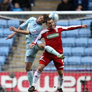 Intense Rivalry: Coventry City vs. Middlesbrough - Cranie vs. McDonald's Battle for the Ball (Npower Championship, 21-01-2012)