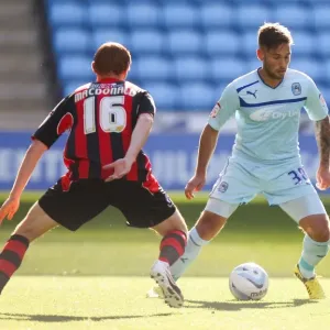 Intense Rivalry: Coventry City vs Bournemouth in Npower Football League One at Ricoh Arena Intense Rivalry: Coventry City vs Bournemouth in Npower Football League One at Ricoh Arena