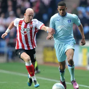 Intense Rivalry: Cyrus Christie vs. Richard Chaplow - Coventry City vs. Southampton (Npower Championship, 05-11-2011, Ricoh Arena) Intense Rivalry: Cyrus Christie vs. Richard Chaplow - Coventry City vs. Southampton (Npower Championship, 05-11-2011, Ricoh Arena)