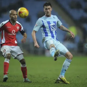 Intense Rivalry: Gary Madine vs. Adam Chambers in Coventry City's Sky Bet League One Clash Intense Rivalry: Gary Madine vs. Adam Chambers in Coventry City's Sky Bet League One Clash