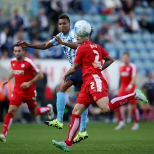 Intense Rivalry: Jacob Murphy vs. Chris Hird in Coventry City's Sky Bet League One Battle Against Chesterfield Intense Rivalry: Jacob Murphy vs. Chris Hird in Coventry City's Sky Bet League One Battle Against Chesterfield