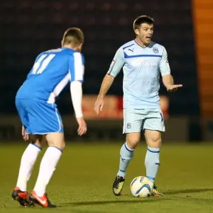 Intense Rivalry: Jennings vs. Sears in Coventry City's Npower League One Showdown against Colchester United Intense Rivalry: Jennings vs. Sears in Coventry City's Npower League One Showdown against Colchester United