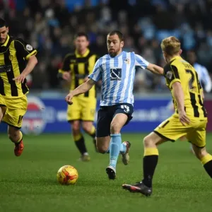 Intense Rivalry: Joe Cole Faces Off Against Burton Albion's Anthony O'Connor and Mark Duffy Intense Rivalry: Joe Cole Faces Off Against Burton Albion's Anthony O'Connor and Mark Duffy