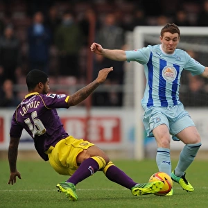 Sky Bet League One Photographic Print Collection: Sky Bet League One : Coventry v Notts County : Sixfields : 02-11-2013