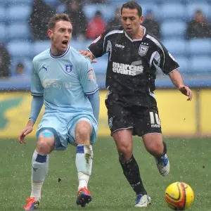 Intense Rivalry: Keogh vs. Chopra Clash in Coventry City vs. Ipswich Town Npower Championship Match (04-02-2012) Intense Rivalry: Keogh vs. Chopra Clash in Coventry City vs. Ipswich Town Npower Championship Match (04-02-2012)