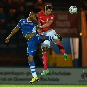 Intense Rivalry: Martin vs. Andrew - Battle for Possession in Coventry City vs. Rochdale (Sky Bet League One) Intense Rivalry: Martin vs. Andrew - Battle for Possession in Coventry City vs. Rochdale (Sky Bet League One)