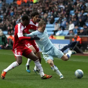 Intense Rivalry: McSheffrey vs. Haroun & Hoyte - Coventry City vs. Middlesbrough Championship Clash (21-01-2012, Ricoh Arena) Intense Rivalry: McSheffrey vs. Haroun & Hoyte - Coventry City vs. Middlesbrough Championship Clash (21-01-2012, Ricoh Arena)
