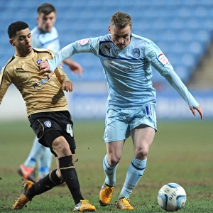 Intense Rivalry: McSheffrey vs Clifford Battle in Coventry City vs Colchester United, Npower League One