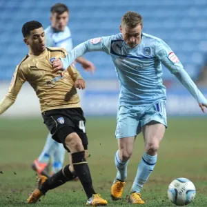 Intense Rivalry: McSheffrey vs Clifford Battle in Coventry City vs Colchester United, Npower League One Intense Rivalry: McSheffrey vs Clifford Battle in Coventry City vs Colchester United, Npower League One