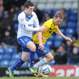Intense Rivalry: McSheffrey vs Jones Clash in Coventry City's Npower League One Match at Gigg Lane (16-02-2013) Intense Rivalry: McSheffrey vs Jones Clash in Coventry City's Npower League One Match at Gigg Lane (16-02-2013)