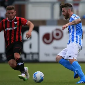 Intense Rivalry: Romain Vincelot vs. Alex McDonald Clash in Coventry City vs. Oxford United Pre-Season Friendly Intense Rivalry: Romain Vincelot vs. Alex McDonald Clash in Coventry City vs. Oxford United Pre-Season Friendly