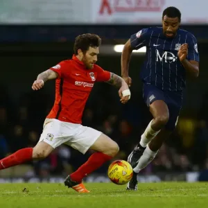 Intense Rivalry: Vincelot vs. Barnett Clash in Coventry City's Sky Bet League One Match at Roots Hall Intense Rivalry: Vincelot vs. Barnett Clash in Coventry City's Sky Bet League One Match at Roots Hall