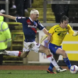 Intense Tackle: Sean O'Hanlon vs. Stephen Elliott - Coventry City vs. Carlisle United, Football League One (January 13, 2013) Intense Tackle: Sean O'Hanlon vs. Stephen Elliott - Coventry City vs. Carlisle United, Football League One (January 13, 2013)