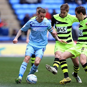 npower Football League One Photographic Print Collection: Coventry City v Yeovil Town : Ricoh Arena : 09-02-2013