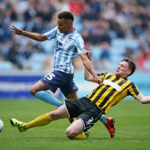 Jacob Murphy Evades Matt Tootle in Sky Bet League One Showdown at Ricoh Arena Jacob Murphy Evades Matt Tootle in Sky Bet League One Showdown at Ricoh Arena