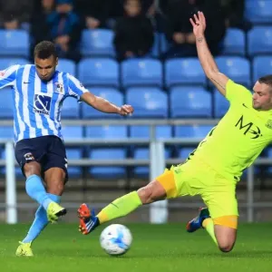 Jacob Murphy's Strike: Coventry City vs. Southend United in Sky Bet League One at Ricoh Arena Jacob Murphy's Strike: Coventry City vs. Southend United in Sky Bet League One at Ricoh Arena