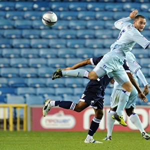 James McPake in Action: Coventry City vs Millwall, Npower Championship (01-11-2011, The Den)