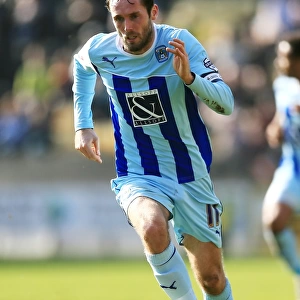 James O'Brien in Action: Coventry City vs Notts County, Sky Bet League One at Meadow Lane