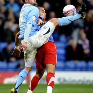 James Vaughan vs. James McPake: A Battle in the Npower Championship - Coventry City vs. Crystal Palace at Selhurst Park James Vaughan vs. James McPake: A Battle in the Npower Championship - Coventry City vs. Crystal Palace at Selhurst Park