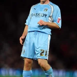 Jay Tabb at Old Trafford: Coventry City's Battle in the Carling Cup Third Round Against Manchester United (September 26, 2007) Jay Tabb at Old Trafford: Coventry City's Battle in the Carling Cup Third Round Against Manchester United (September 26, 2007)
