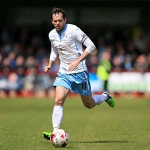 Jim O'Brien in Action: Coventry City vs Crawley Town, Sky Bet League One - Broadfield Stadium