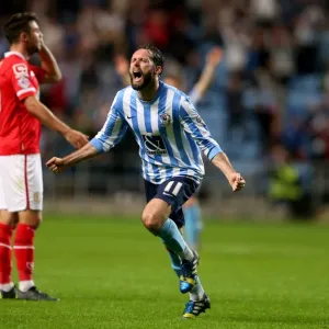 Jim O'Brien's Hat-Trick: Coventry City's Thrilling Victory over Crewe Alexandra in Sky Bet League One (Ricoh Arena)