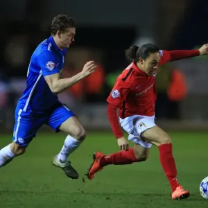 Jodi Jones Dashes Past Andrew Fox in Sky Bet League One: Peterborough United vs. Coventry City at ABAX Stadium Jodi Jones Dashes Past Andrew Fox in Sky Bet League One: Peterborough United vs. Coventry City at ABAX Stadium