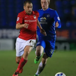 Joe Cole in Action: Coventry City vs. Peterborough United, Sky Bet League One (2015-16) Joe Cole in Action: Coventry City vs. Peterborough United, Sky Bet League One (2015-16)