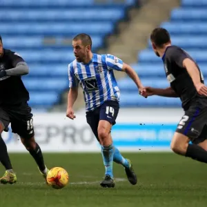 Joe Cole Battles Past Defenders in Coventry City's Sky Bet League One Clash Against Bury Joe Cole Battles Past Defenders in Coventry City's Sky Bet League One Clash Against Bury