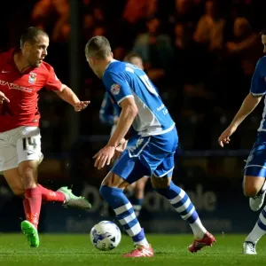 Joe Cole vs. Jim McNulty: A Fierce Battle for Possession in Coventry City's Sky Bet League One Clash against Rochdale Joe Cole vs. Jim McNulty: A Fierce Battle for Possession in Coventry City's Sky Bet League One Clash against Rochdale