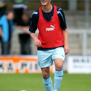 Joe Henderson in Action: Coventry City vs Hinckley United - Pre-Season Friendly at De Montfort Park Joe Henderson in Action: Coventry City vs Hinckley United - Pre-Season Friendly at De Montfort Park