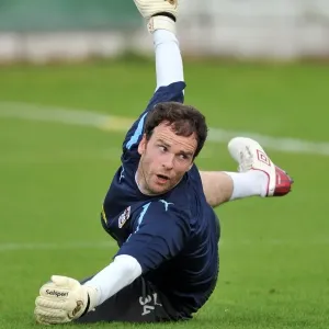 Joe Murphy in Action: Coventry City's Goalkeeper at Accrington Stanley's Crown Ground (Pre-Season Friendly) Joe Murphy in Action: Coventry City's Goalkeeper at Accrington Stanley's Crown Ground (Pre-Season Friendly)