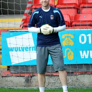 Joe Murphy in Action: Coventry City vs Crewe Alexandra, Npower Football League One, September 1, 2012