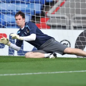 Joe Murphy: Coventry City Goalkeeper's Focused Pre-Match Routine at Oldham Athletic's Boundary Park (Npower League One) Joe Murphy: Coventry City Goalkeeper's Focused Pre-Match Routine at Oldham Athletic's Boundary Park (Npower League One)