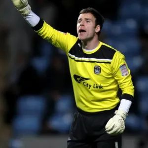 Joe Murphy: Marshaling Coventry City's Defensive Line Against Millwall (Npower Championship, 17-04-2012, Ricoh Arena) Joe Murphy: Marshaling Coventry City's Defensive Line Against Millwall (Npower Championship, 17-04-2012, Ricoh Arena)