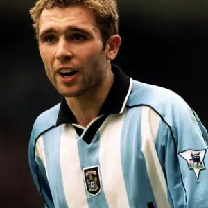 John Eustace in Action: Coventry City vs Sunderland (FA Carling Premiership, 16-04-2001) John Eustace in Action: Coventry City vs Sunderland (FA Carling Premiership, 16-04-2001)